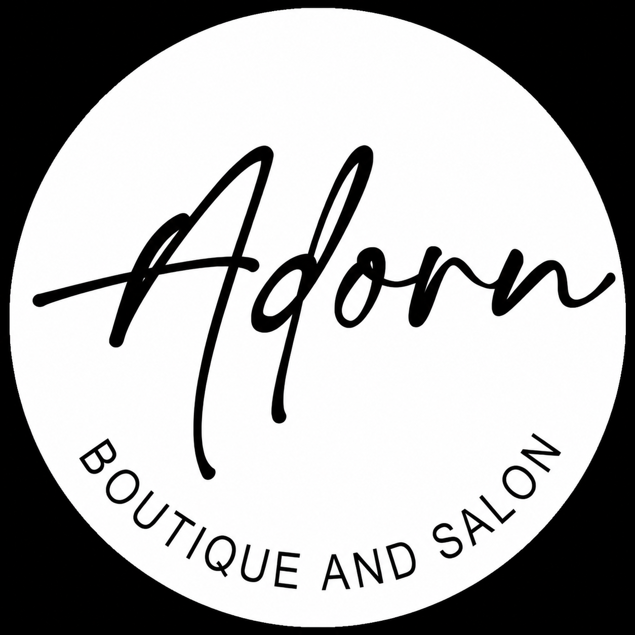 Adorn Boutique and Salon logo